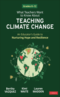 What Teachers Want to Know About Teaching Climate Change