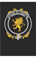 House of Griffin: Griffin Coat of Arms and Family Crest Notebook Journal (6 x 9 - 100 pages)