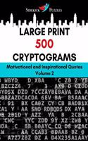 Large Print 500 Cryptograms