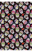 Day Of The Dead Pattern Sugar Skull Santa Muerte 04