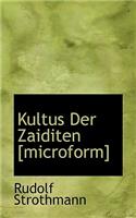 Kultus Der Zaiditen [Microform]