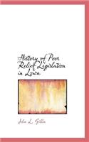 History of Poor Relief Legislation in Lowa