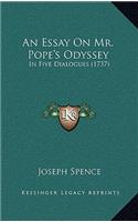An Essay on Mr. Pope's Odyssey: In Five Dialogues (1737)