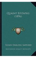 Quaint Epitaphs (1896)