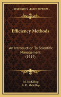 Efficiency Methods