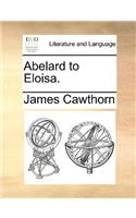 Abelard to Eloisa.