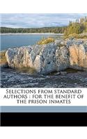 Selections from Standard Authors