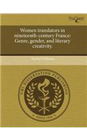 Women Translators in Nineteenth-Century France: Genre