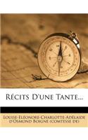 Récits d'Une Tante...