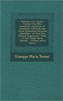 Psalterium Cum Canticis, Versibus Prisco More Distinctum, Argumentis Et Orationibus Vetustis Novaque Literali Explanatione Brevissima Dilucidatum
