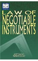Law of Negotiable Instruments