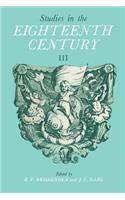 Studies in the Eighteenth Century III