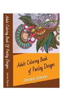 Adult Coloring Book of Paisley Designs