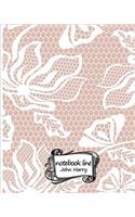 Notebook Line Art Texture
