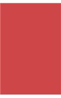 English Vermillion Notebook: 150 Dot Grid Pages