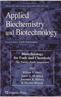 Biotechnology for Fuels and Chemicals