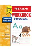 wipe clean workbook preschool ages 3-6