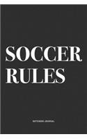 Soccer Rules