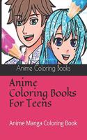 Anime Coloring Books For Teens