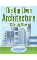 Big Elven Architecture Coloring Book