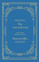 Law of Success From The 1925 Manuscript Lessons