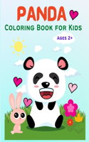 Panda: Cute Panda Coloring Book for Kids, Toddlers, Girls and Boys, Activity Workbook for Kids Ages 2-4, 3-5, 5-7