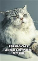 Persian Cats Calendar & Day Planner 2019-2020