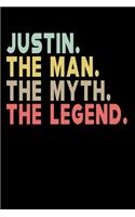 Justin The Man The Myth The Legend