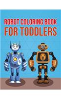 Robot Coloring Book For Toddlers