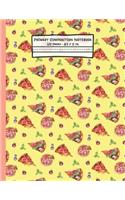 Pizza Primary Composition Notebook