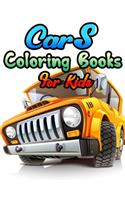 Cars Coloring Books For Kids: Cars coloring book for kids & toddlers - activity books - coloring book for Boys, Girls, Fun, ... book for kids ages 2-4, 4-8,8-12