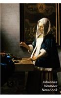 Johannes Vermeer Notebook: A Woman Holding a Balance Journal - 100-Page Beautiful Lined Art Notebook - 6 X 9 Artsy Journal Notebook (Art Masterpieces)