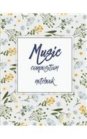 Music composition notebook