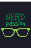 Nerd Passion: Blank Lined Journal to Write in - Ruled Writing Notebook