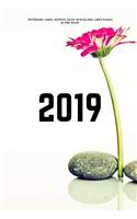 2019 Notebook - Lined Journal Book with Blank, Lined Pages