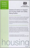 Statistical Evidence to Support the Housing Health and Safety Rating