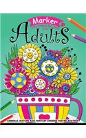 Marker Coloring books for adults