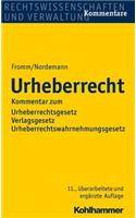 Urheberrecht: Kommentar Zum Urheberrechtsgesetz, Zum Verlagsgesetz Und Zum Urheberrechtswahrnehmungsgesetz