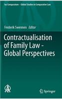 Contractualisation of Family Law - Global Perspectives