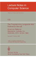 Programming Language Ada. Reference Manual: American National Standards Institute, Inc. Ansi/Mil-Std-1815a-1983. Approved 17 February 1983