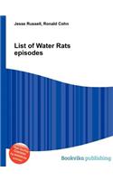 List of Water Rats Episodes