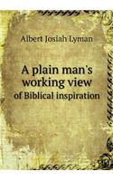 A Plain Man's Working View of Biblical Inspiration