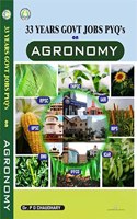 33 YEARS GOVT JOBS PYQ's on AGRONOMY (English Language) by Dr. P D Chaudhary