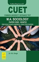 CUET MA Sociology ( Test Paper Code - HUQP22 ) Entrance Exam Previous Year Question Papers & Practice Papers ( English Medium )