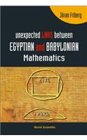 Unexpected Links Between Egyptian and Babylonian Mathematics