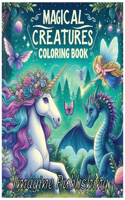 Magical Creatures Coloring Book