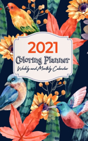 Coloring Planner 2021