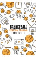 Basketball personal training log book