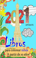 libros para colorear niños a partir de 10 años: libros para colorear niños 12 años; cuadernos mandalas adultos, chicas y chicas libros para adolescentes de 13 años 10 años 11 años
