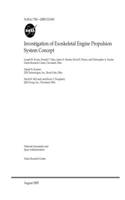 Investigation of Exoskeletal Engine Propulsion System Concept
